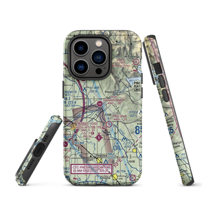 Harris River Ranch Airport (9CA7) VFR Sectional  Tough iPhone Case