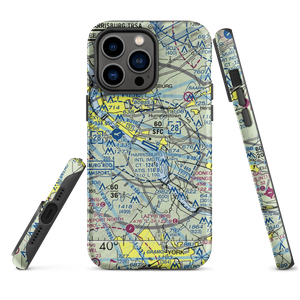 Harrisburg International Airport (MDT) VFR Sectional  Tough iPhone Case