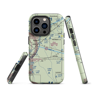 Harrison Airport (MU33) VFR Sectional  Tough iPhone Case