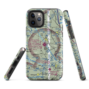 Harrison County Airport (8G6) VFR Sectional  Tough iPhone Case