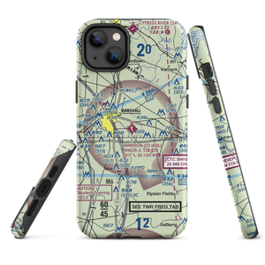 Harrison County Airport (ASL) VFR Sectional  Tough iPhone Case