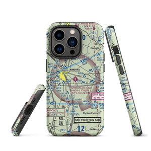 Harrison County Airport (ASL) VFR Sectional  Tough iPhone Case