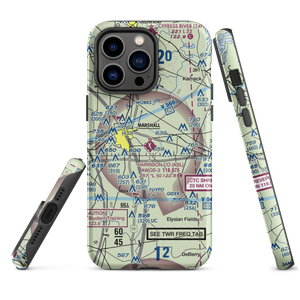 Harrison County Airport (ASL) VFR Sectional  Tough iPhone Case