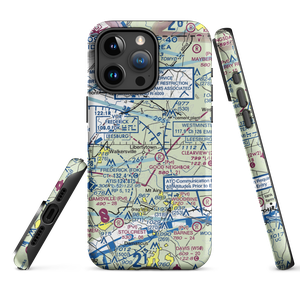 Harrison Farm Airport (8MD5) VFR Sectional  Tough iPhone Case