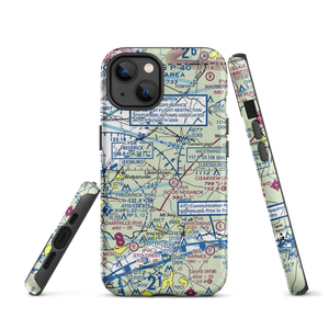 Harrison Farm Airport (8MD5) VFR Sectional  Tough iPhone Case