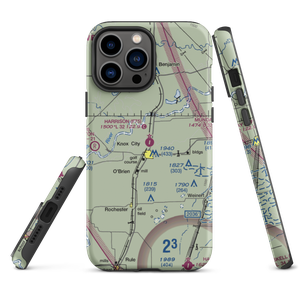 Harrison Field of Knox City Airport (F75) VFR Sectional  Tough iPhone Case