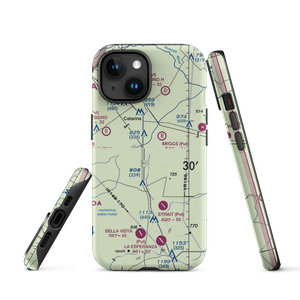 Harrison Piloncillo Ranch Airport (TE27) VFR Sectional  Tough iPhone Case