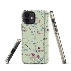 Harrison Piloncillo Ranch Airport (TE27) VFR Sectional  Tough iPhone Case