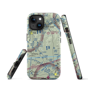 Harrison Private Airport (36MO) VFR Sectional  Tough iPhone Case