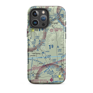 Harrison Private Airport (36MO) VFR Sectional  Tough iPhone Case