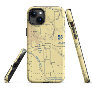 Harrison Skyranch Airport (9V3) VFR Sectional  Tough iPhone Case