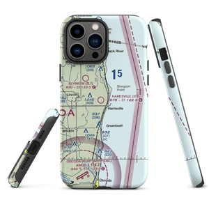 Harrisville Airport (5Y0) VFR Sectional  Tough iPhone Case