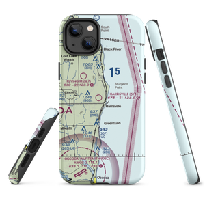 Harrisville Airport (5Y0) VFR Sectional  Tough iPhone Case