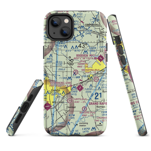 Harry's Field (MI82) VFR Sectional  Tough iPhone Case