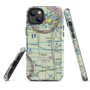 Hartenbower Hectares Airport (2V3) VFR Sectional  Tough iPhone Case