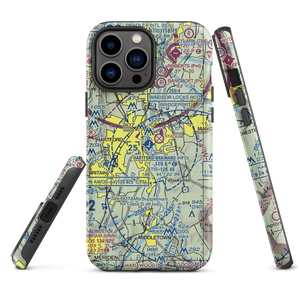 Hartford Brainard Airport (HFD) VFR Sectional  Tough iPhone Case