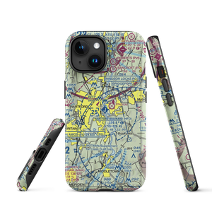 Hartford Brainard Airport (HFD) VFR Sectional  Tough iPhone Case