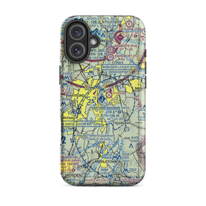 Hartford Brainard Airport (HFD) VFR Sectional  Tough iPhone Case