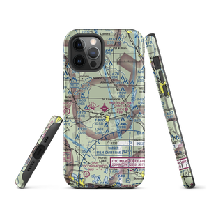 Hartford Municipal Airport (HXF) VFR Sectional  Tough iPhone Case