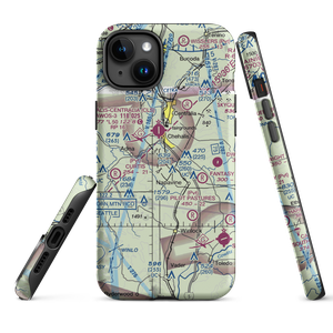 Hartley Airport (50WA) VFR Sectional  Tough iPhone Case