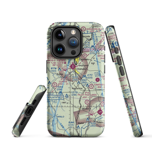 Hartley Airport (50WA) VFR Sectional  Tough iPhone Case