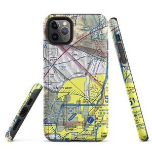 Harts Field (US-0066) VFR Sectional  Tough iPhone Case