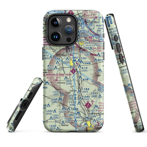 Hartselle-Morgan County Regional Airport (5M0) VFR Sectional  Tough iPhone Case