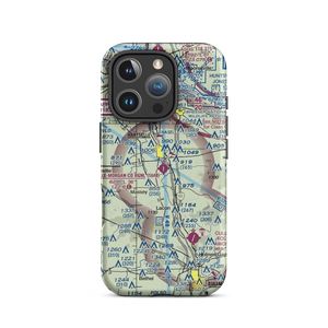 Hartselle-Morgan County Regional Airport (5M0) VFR Sectional  Tough iPhone Case