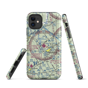 Hartsville Regional Airport (HVS) VFR Sectional  Tough iPhone Case