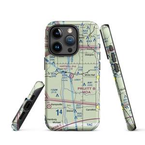 Hartwell Ranch RLA Restricted Landing Area (79IS) VFR Sectional  Tough iPhone Case