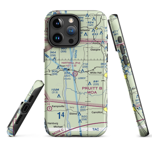 Hartwell Ranch RLA Restricted Landing Area (79IS) VFR Sectional  Tough iPhone Case