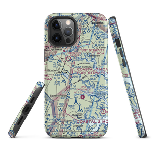 Harvest Lake Seaplane Base (12GE) VFR Sectional  Tough iPhone Case