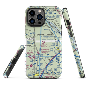 Harvey Airport (MO35) VFR Sectional  Tough iPhone Case