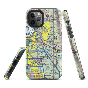 Harvey Field (S43) VFR Sectional  Tough iPhone Case