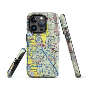 Harvey Field (S43) VFR Sectional  Tough iPhone Case