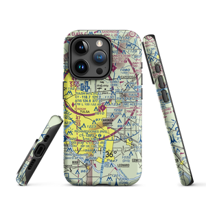 Harvey Young Airport (1H6) VFR Sectional  Tough iPhone Case