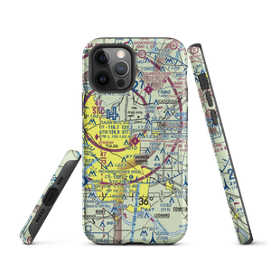 Harvey Young Airport (1H6) VFR Sectional  Tough iPhone Case