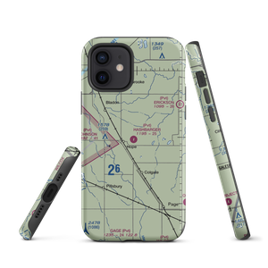 Hashbarger Farm Airstrip (8NA9) VFR Sectional  Tough iPhone Case