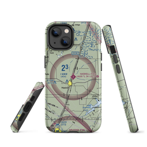 Haskell Municipal Airport (15F) VFR Sectional  Tough iPhone Case