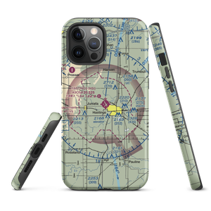 Hastings Municipal Airport (HSI) VFR Sectional  Tough iPhone Case