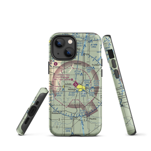 Hastings Municipal Airport (HSI) VFR Sectional  Tough iPhone Case