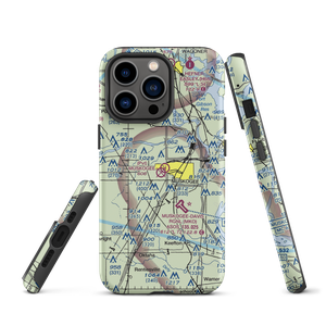 Hatbox Field (HAX) VFR Sectional  Tough iPhone Case