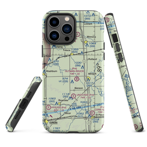 Hattan Farms Airport (4IS6) VFR Sectional  Tough iPhone Case