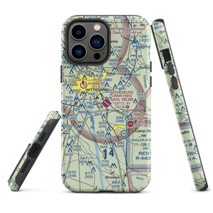 Hattiesburg Bobby L Chain Municipal Airport (HBG) VFR Sectional  Tough iPhone Case