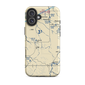 Haugen's Airport (7ND7) VFR Sectional  Tough iPhone Case