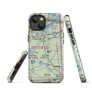 Havana Regional Airport (9I0) VFR Sectional  Tough iPhone Case