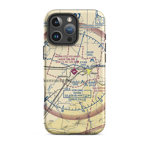 Havre City County Airport (HVR) VFR Sectional  Tough iPhone Case