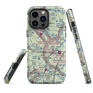 Hawk Ranch Airport (1TX9) VFR Sectional  Tough iPhone Case