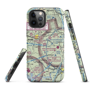 Hawk Ridge Airport (20VG) VFR Sectional  Tough iPhone Case