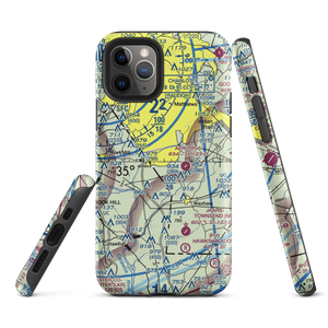 Hawk's Knoll Airport (2NC1) VFR Sectional  Tough iPhone Case